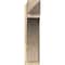 Ekena Millwork Thorton Rough Sawn Arts and Crafts Outlooker, Douglas Fir, 8"W x 32"D x 32"H OUT08X32X32THR03RDF - alternate 2